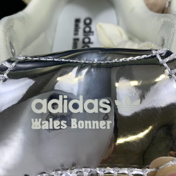 New Adidas Samba x Wales Bonner Silver Metallic Women Sneaker - Picture 3 of 7
